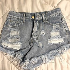 jean shorts
